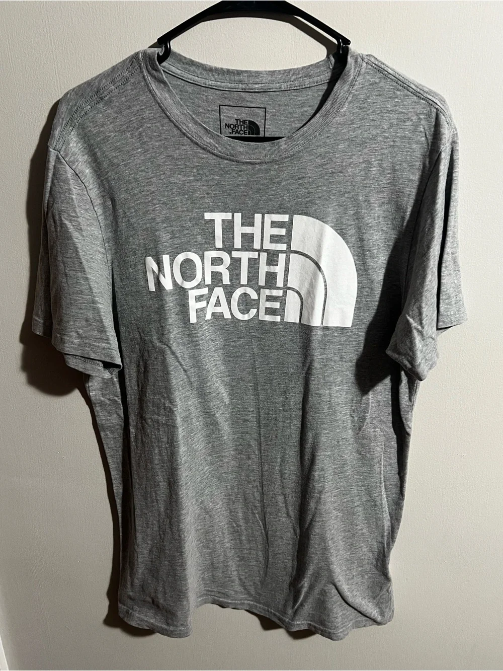 The North Face Heather Gray Short-Sleeve Logo Tee